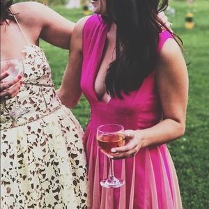ASOS - Hot Pink & Blush Cocktail Dress